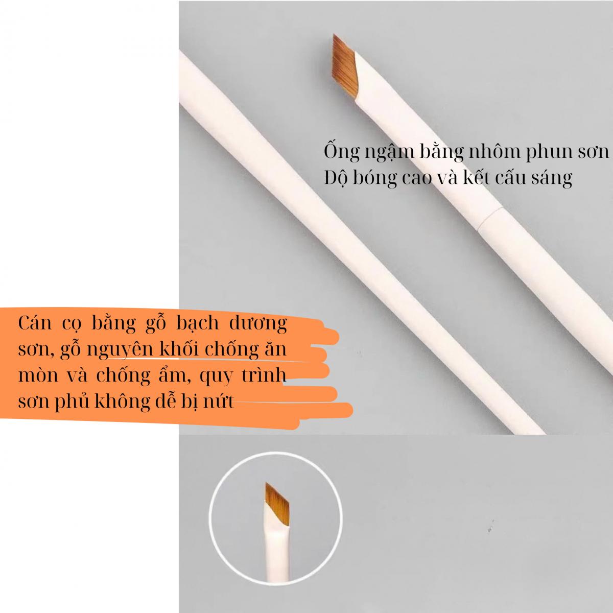 Cọ Kẻ Mắt Vát JESSUP Diagonal Eyeliner Brush J03